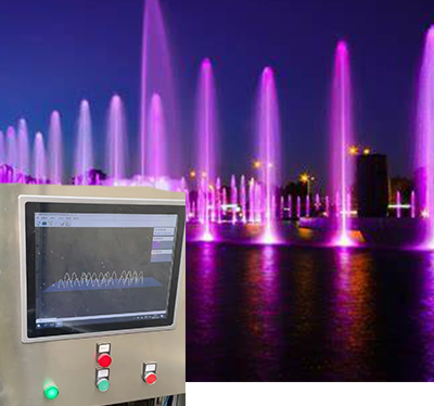 ZHICHUN PLC Computer Panel PC Apply on Music Fountain