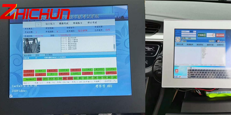 Industrial-Grade Monitor Solutions: Ensuring Optimal Performance for Driving School Education Cars