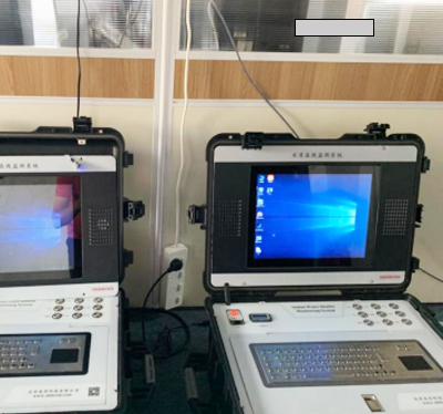 Intelligent water quality analysis instrument with touch panel pc