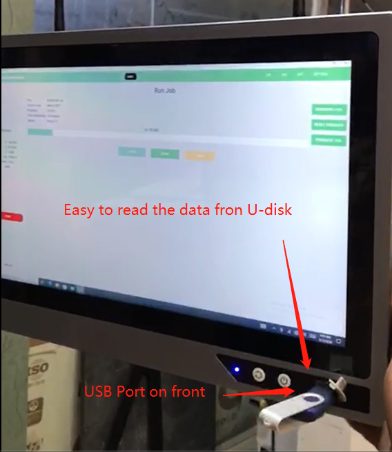 New USB Front Industrial Panel PC