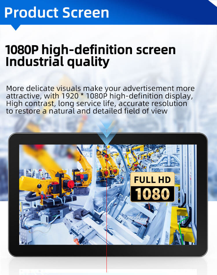 50 Inches Wall Mount Industrial Touch Windows Panel PC ZPC500-H112