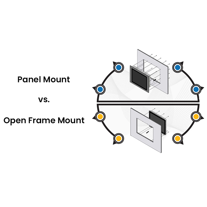 Open Frame Industrial Touch Windows Panel PC