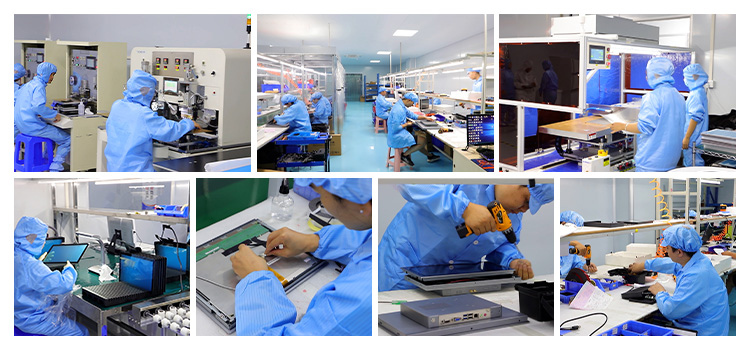 industrial automation touch display