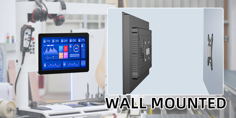 wall mounted industrial panel PCs