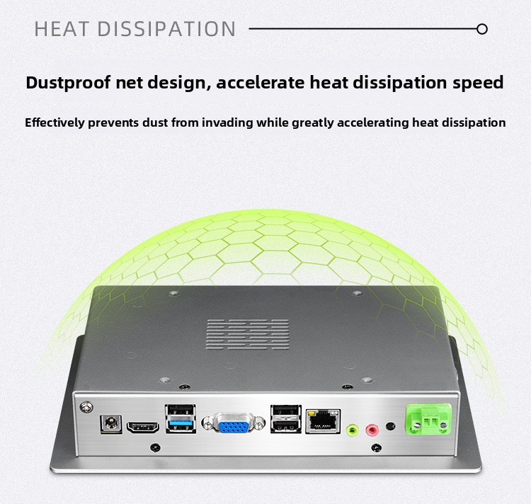 7 Inch 14 Pin Custom RS232 RS485 AIO Computer