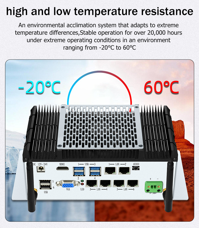Fans Mini PC With Intel Core I5 I7 10th Generation