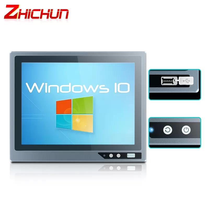ZHICHUN 15.6inch Front USB Industrial Touch Monitor
